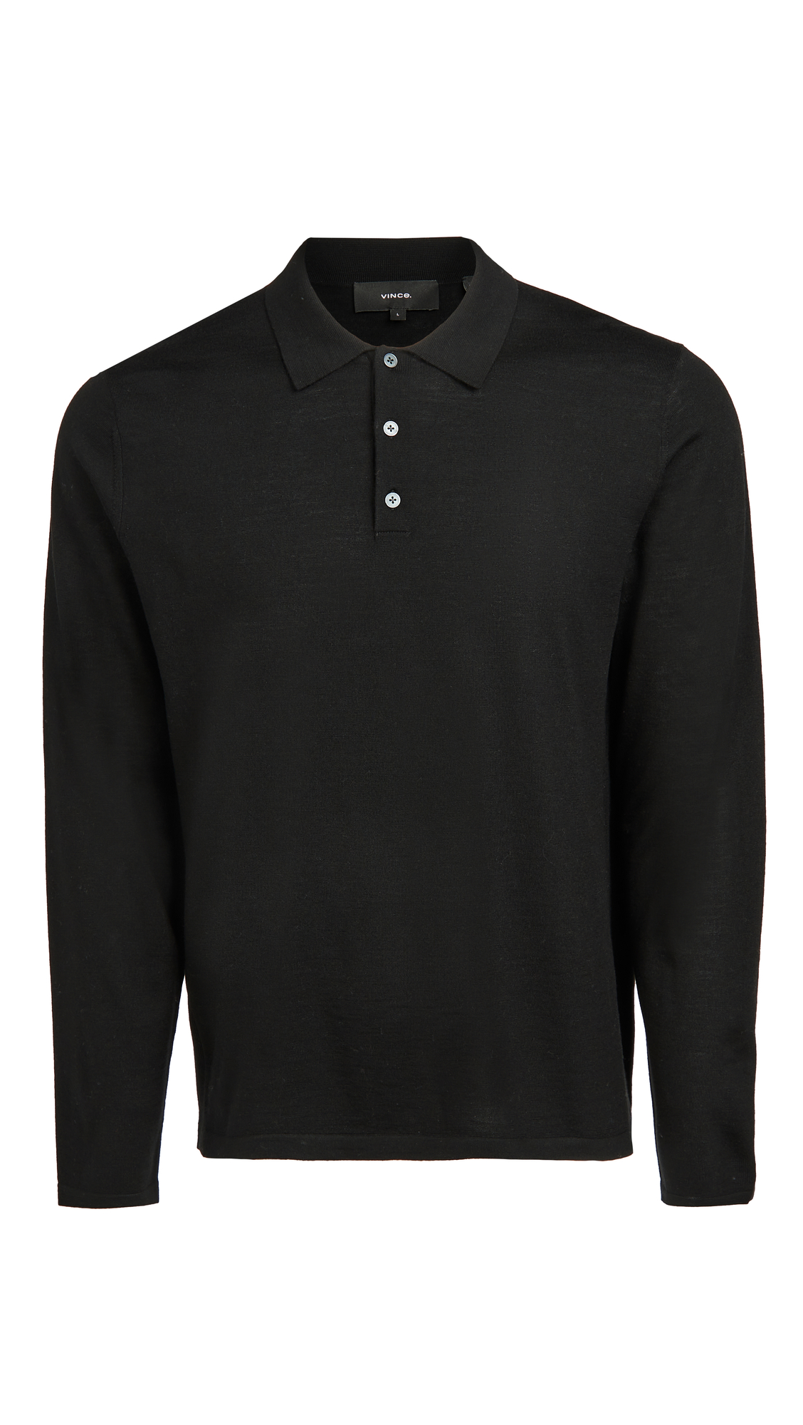 Vince Men's Long Sleeve Merino Wool Polo Shirt - Soft & Breathable Business Casual Shirt for Office Work | Warm Winter Travel & Outdoor Activities | Perfect for Business Meetings, Weekend Outings & Cold Weather Layering | Ideal for Professional Office Wear, Fall Fashion & Winter Comfort | Great for Daily Commute, Business Trips & Holiday Gatherings