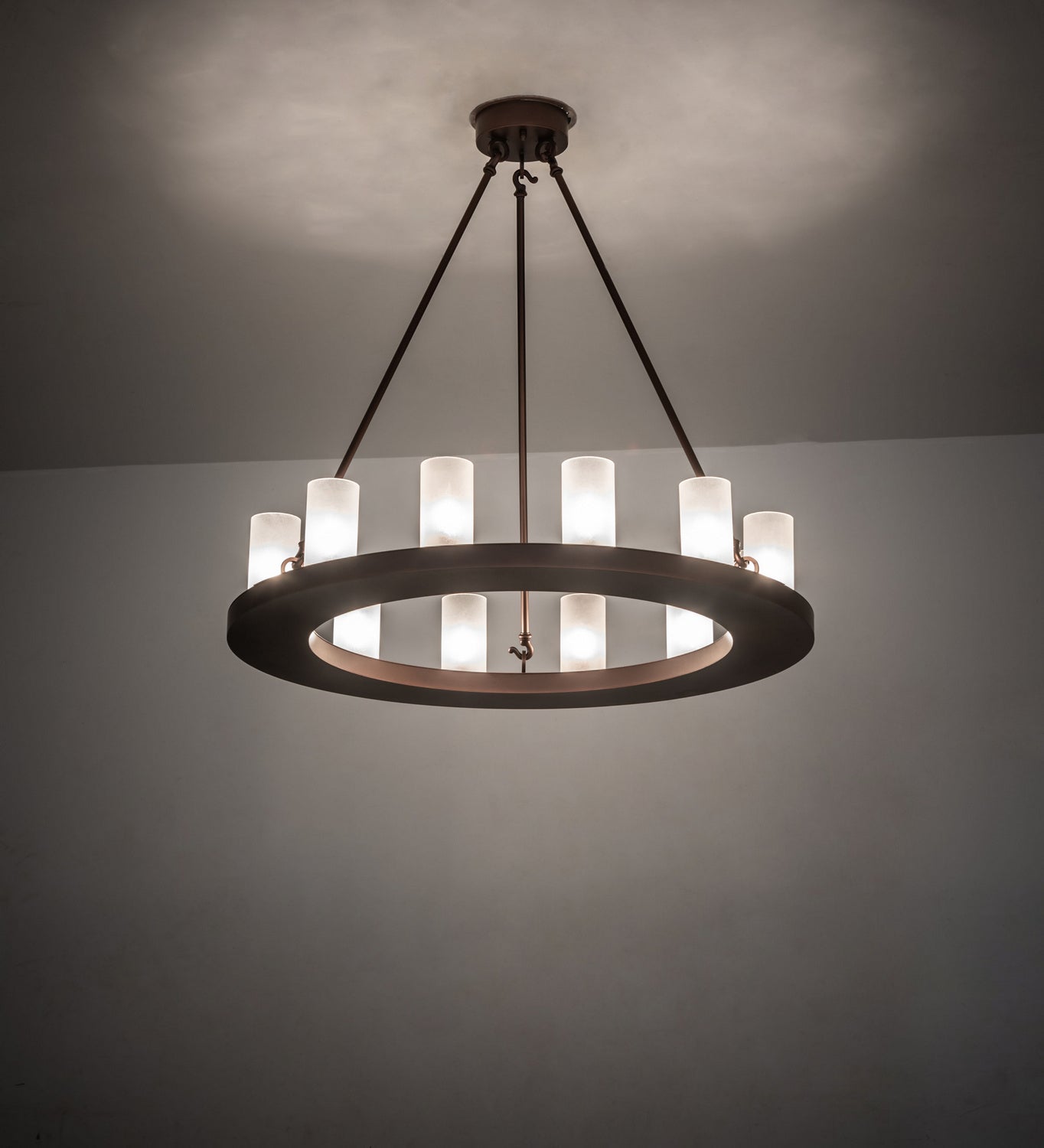 12-Light Crystal Chandelier for Dining Room - Elegant Modern Ceiling Light Fixture with LED Bulbs, Perfect for Home Decor, Living Room, Bedroom, and Wedding Venues