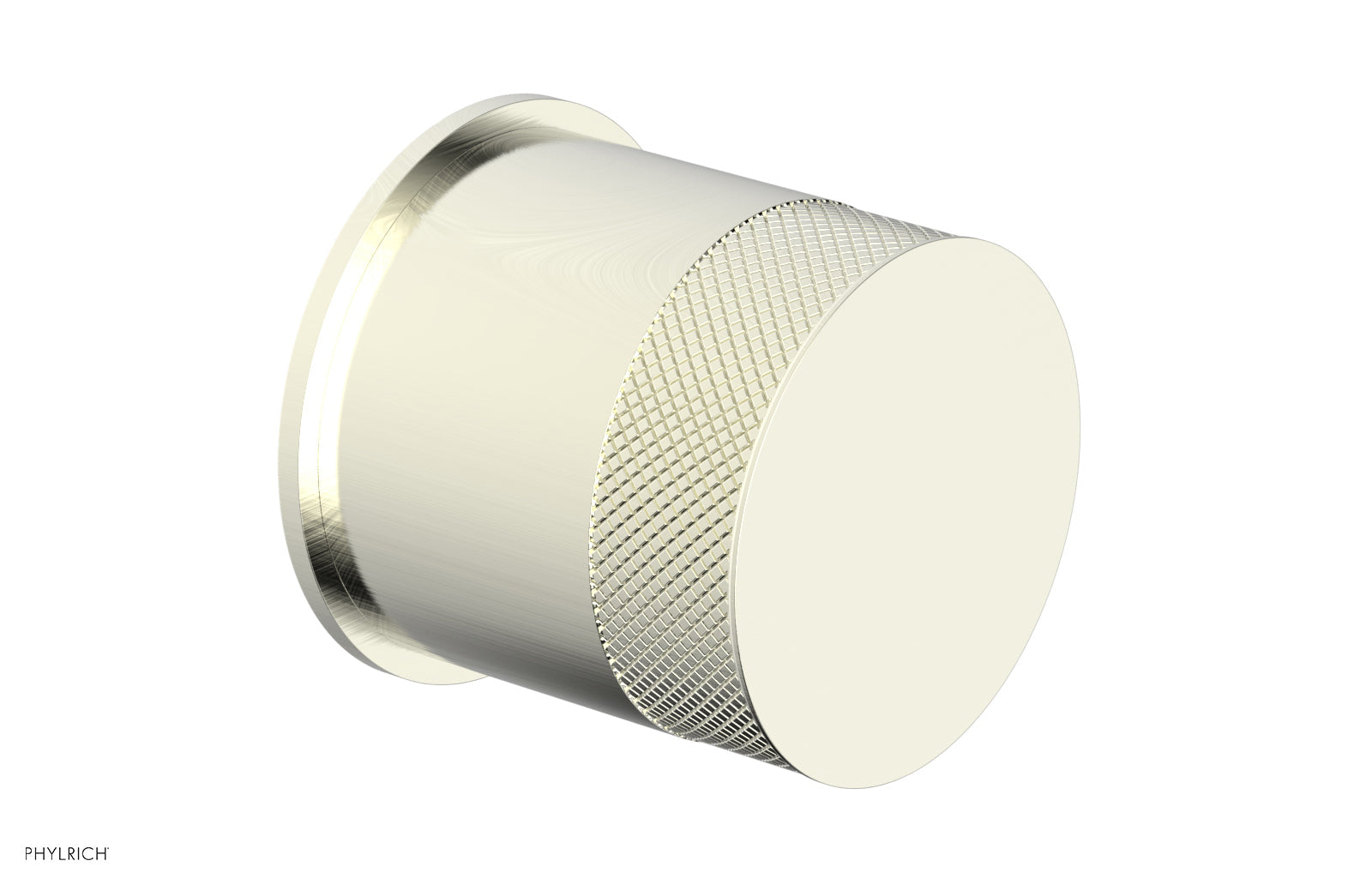 BASIC II Cabinet Knob - Knurled 230 90 - Durable Cabinet Hardware for Kitchen & Bathroom Drawers - Perfect for Home Renovation & Furniture Upgrade