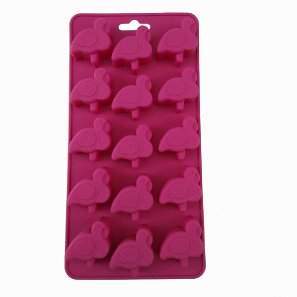 Premium Silicone Flamingo Cake Molds (2-Pack) - Non-Stick Baking Molds for DIY Cakes, Chocolates, Candies & Soap Making - Perfect for Birthday Parties, Baby Showers & Adult Celebrations