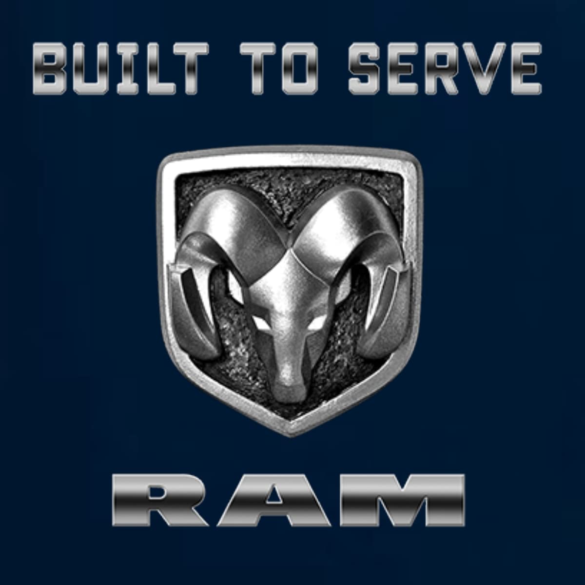 Vintage Dodge Ram Logo Retro 
