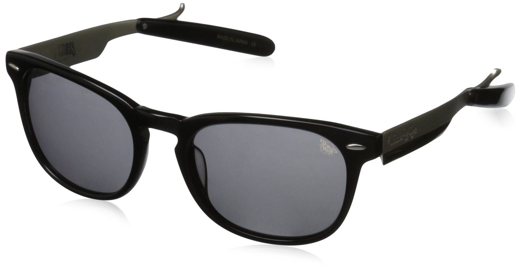 Black Flys Fly Razor Wayfarer Sunglasses - Classic Retro Style UV Protection for Men & Women | Perfect for Driving, Beach, Outdoor Activities & Fashion Accessories
