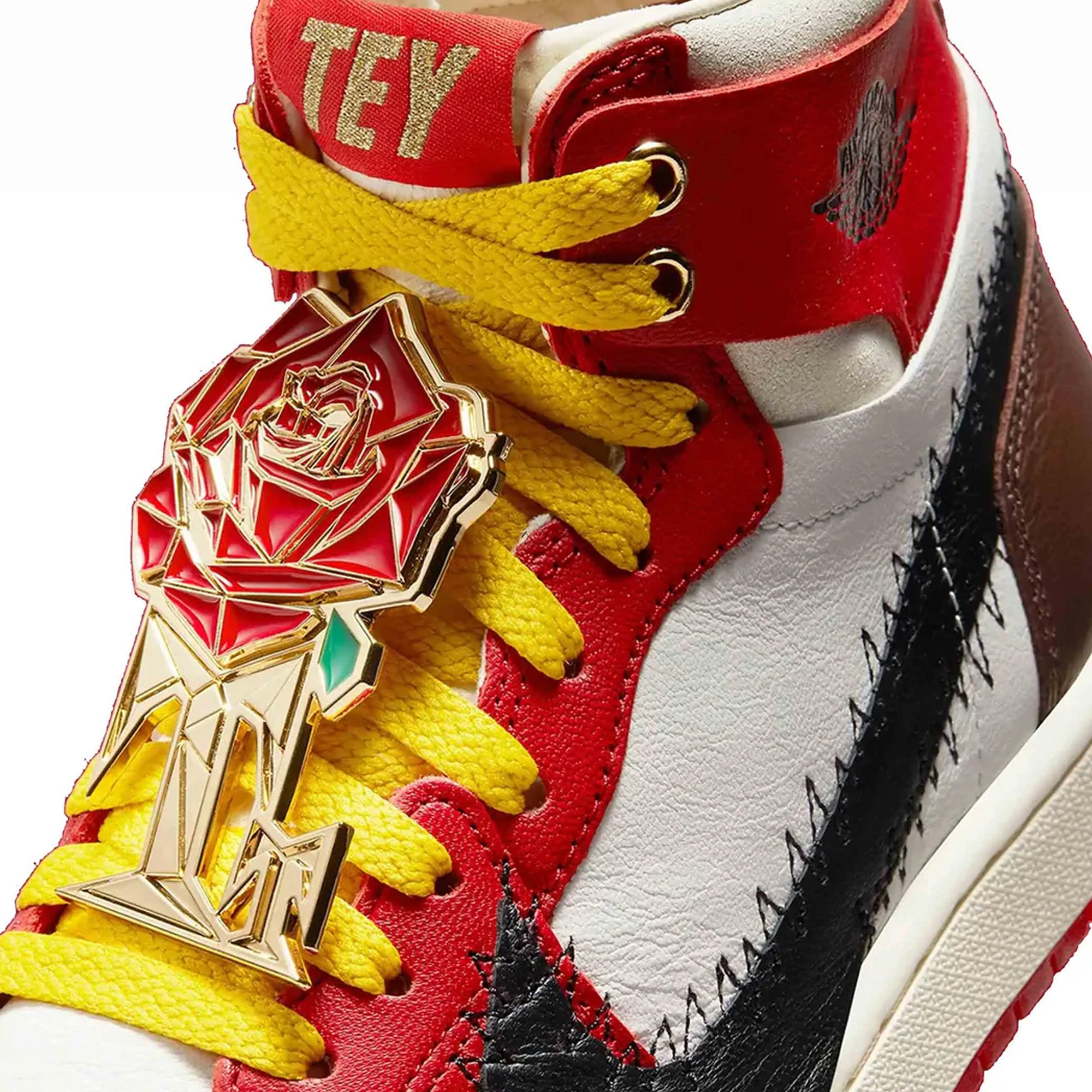 Air Jordan 1 High Zoom Air CMFT 2 'Teyana Taylor A Rose From Harlem' Women's Basketball Shoes 2023 - Comfortable Sneakers for Running, Gym & Streetwear Fashion