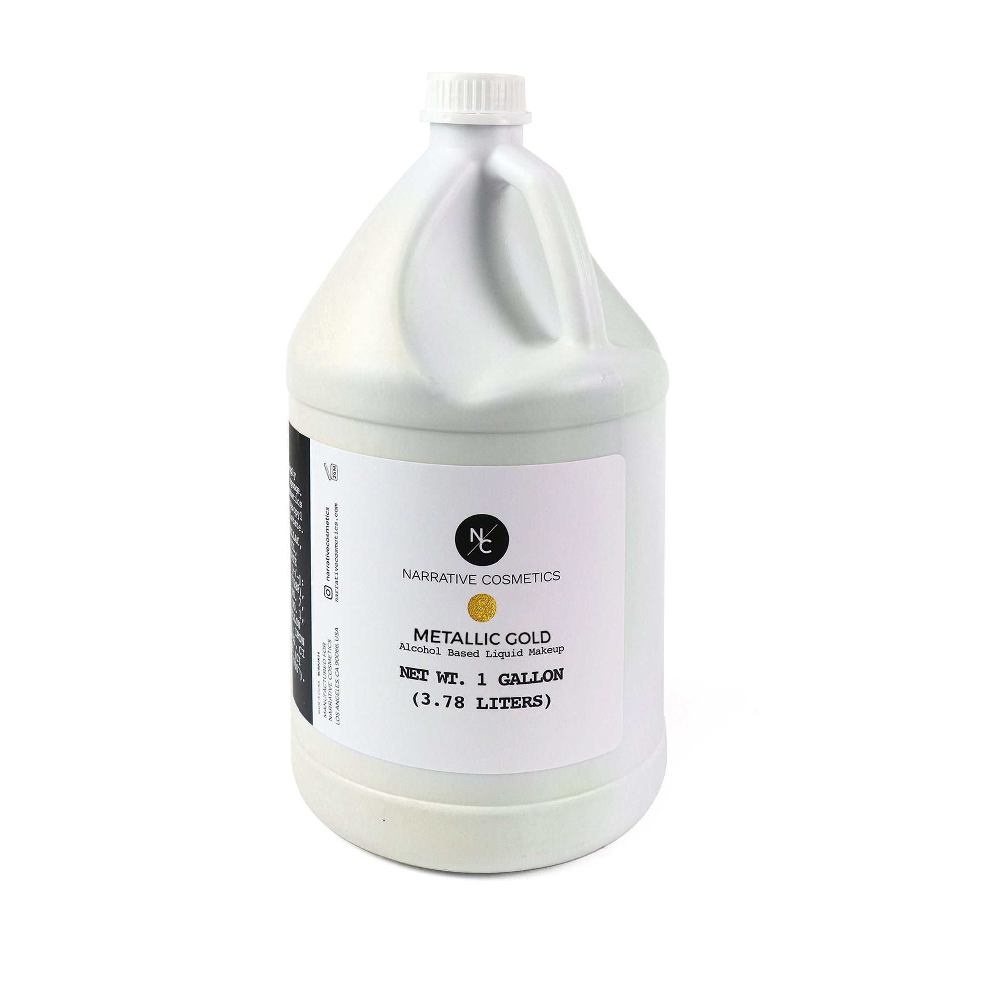 Premium Metallic Alcohol Airbrush Paint - 1 Gallon (128 oz) for Automotive, Model Kits & DIY Crafts - High Gloss Finish & Fast Drying