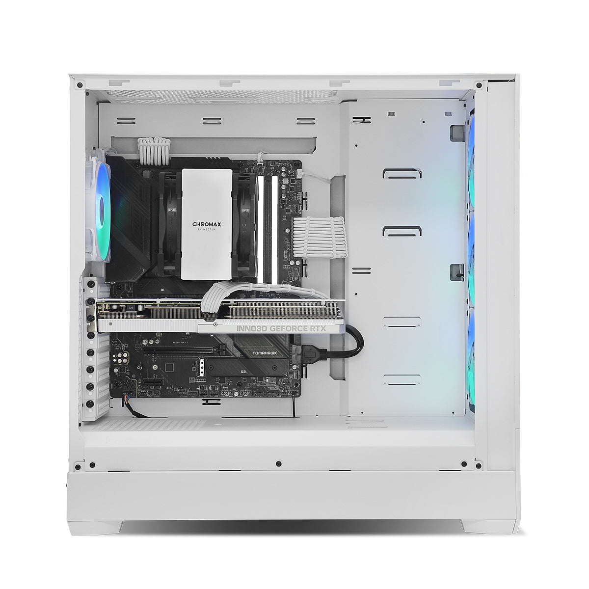 Blizzard RTX 4070 Ti Gaming PC with Ryzen 7 7800X3D - High Performance Gaming Desktop for 4K Gaming, VR & Streaming | Perfect for Esports, Content Creation & Home Office