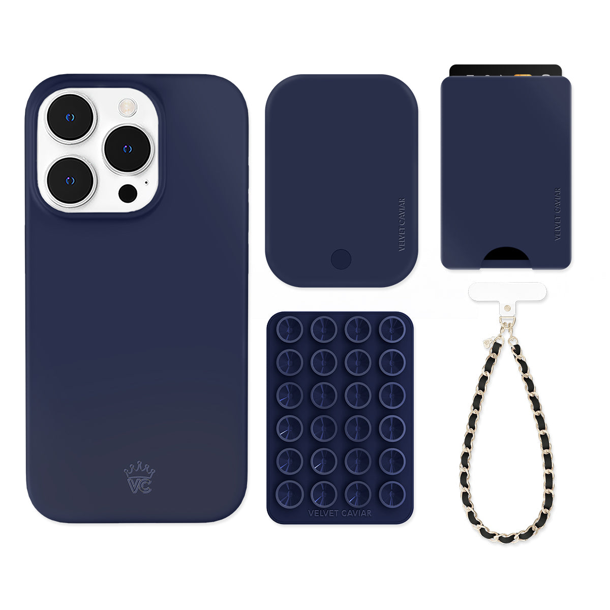 Admiral Navy iPhone Wallet Case with Card Holder - Slim Protective Cover for iPhone 13/14/15 - Perfect for Travel, Work & Everyday Use