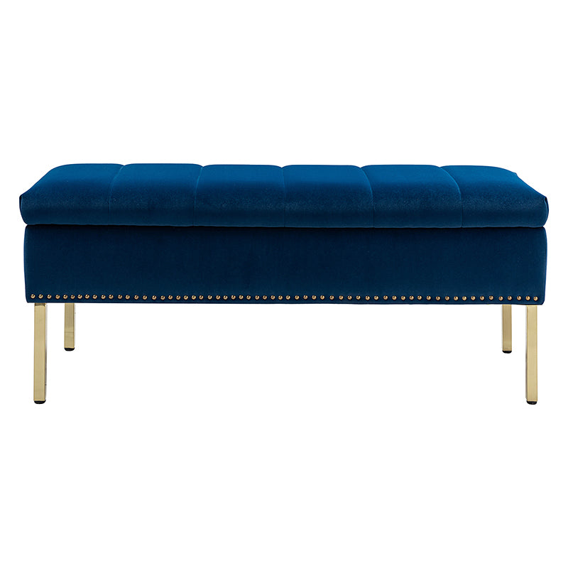 Egmund Upholstered Flip Top Storage Bench - Stylish Ottoman with Hidden Storage for Bedroom, Living Room & Entryway - Perfect for Home Organization & Extra Seating