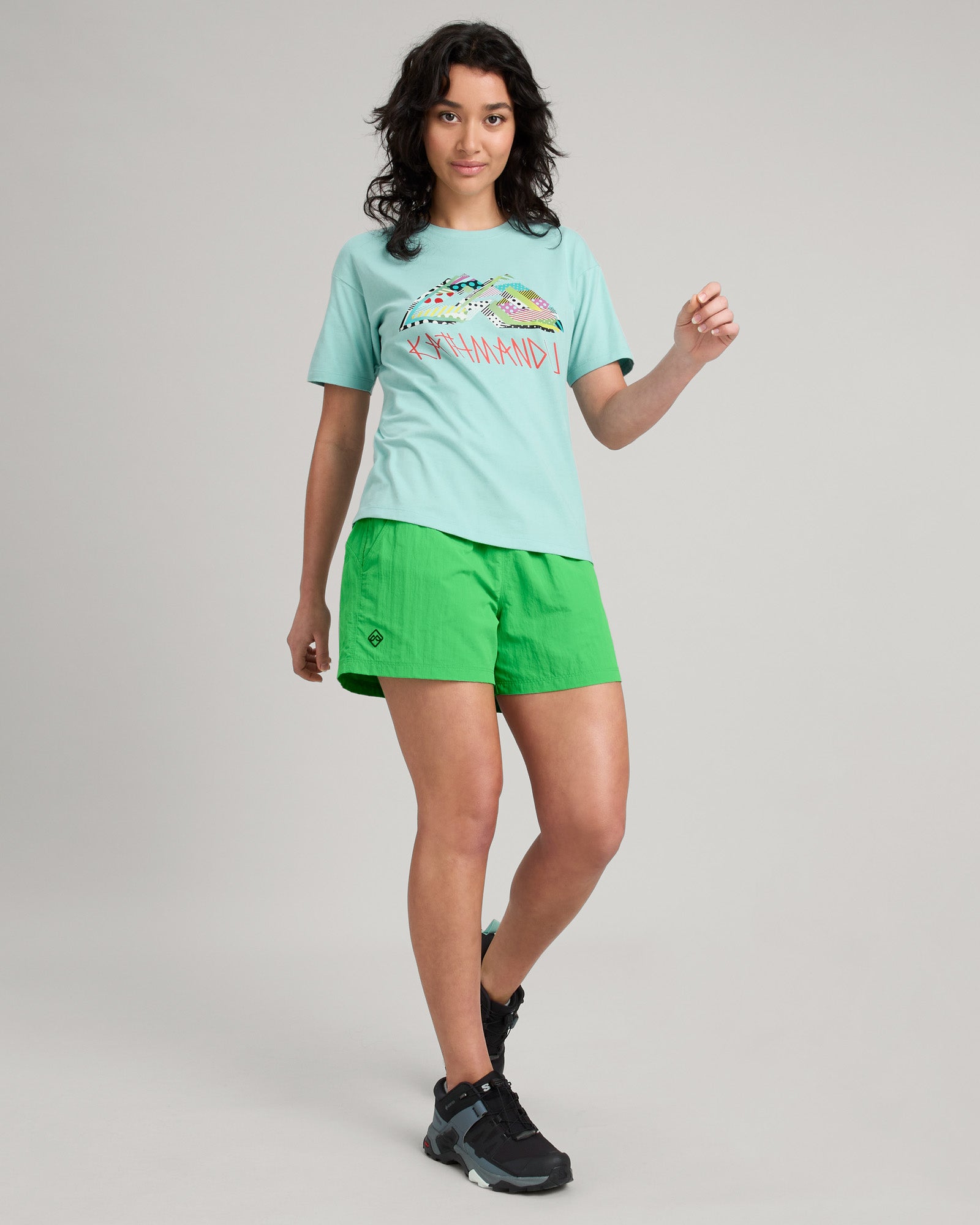 Jason Woodside Kathmandu Logo Women's T-Shirt - Stylish Casual Graphic Tee for Everyday Wear | Perfect for Streetwear, Travel & Summer Outfits