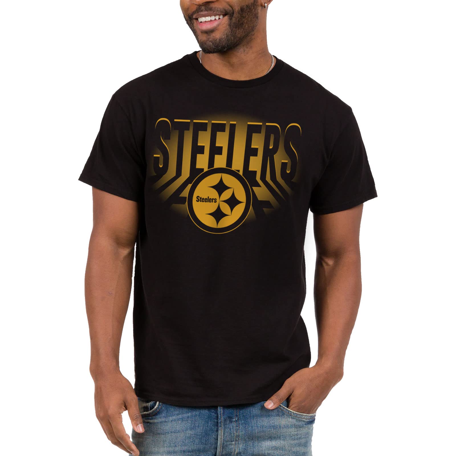 Officially Licensed NFL Fan Shirt for Men & Women - Short Sleeve Team Spotlight Tee by Junk Food Clothing | Game Day, Tailgating & Casual Wear