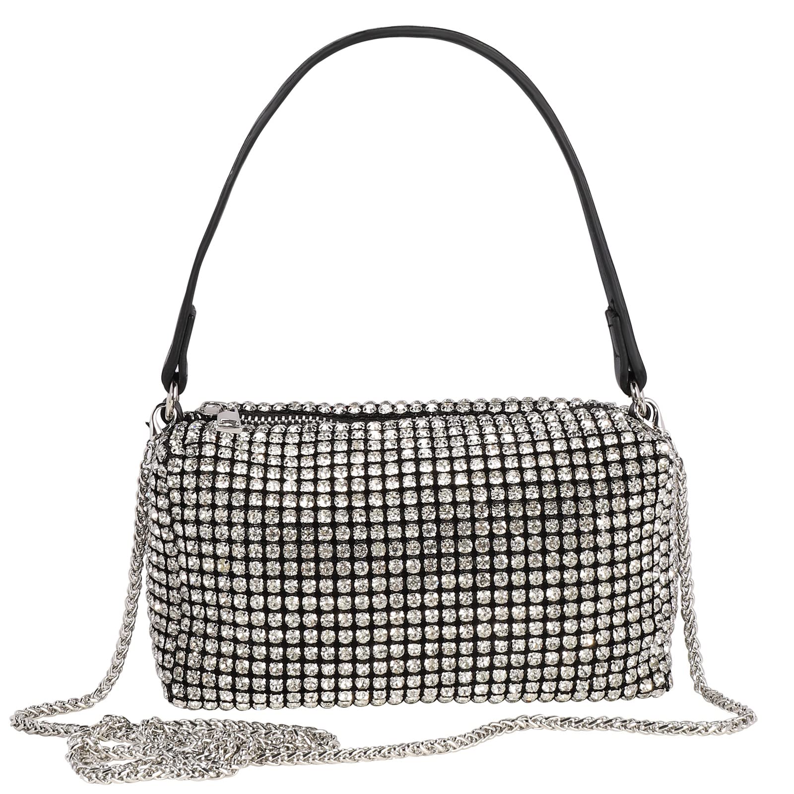 Sparkling Rhinestone Crossbody Bag for Women - Elegant Crystal Evening Clutch Purse with Shiny Bling Design for Wedding, Prom, Cocktail Party & Date Night | Perfect Luxury Accessory for Special Occasions
