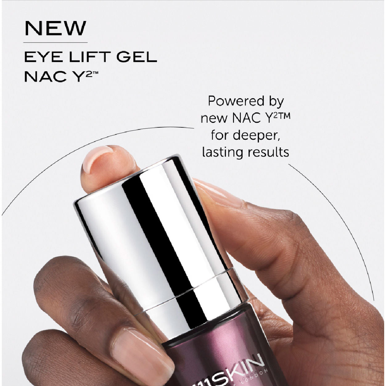 NAC Y2 Eye Lift Gel - Anti-Aging Eye Cream for Dark Circles & Wrinkles - Perfect for Nighttime Skincare Routine & Travel