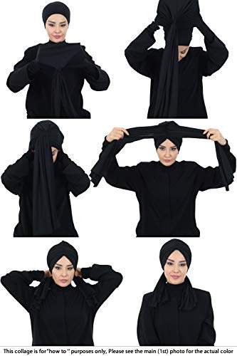 Stylish Cotton Turban Head Wrap for Women - Soft & Breathable Hair Scarf - Perfect for Yoga, Beach, or Everyday Fashion Accessory