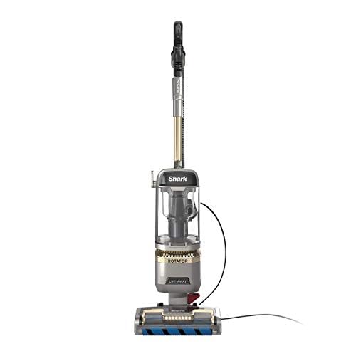 Shark LA502 Rotator Lift-Away Upright Vacuum Cleaner with Self-Cleaning Brushroll | Powerful Pet Hair Pickup | HEPA Filtration | DuoClean Technology | Silver | Ideal for Homes with Pets, Carpets & Hard Floors