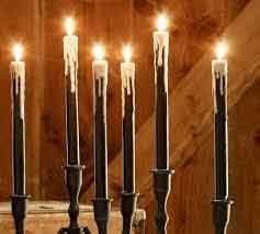 18 Inch Ivory Taper Candles Bulk Pack of 144 - Elegant Dripless Candles for Weddings, Church, Dining Table Decor & Romantic Ambiance