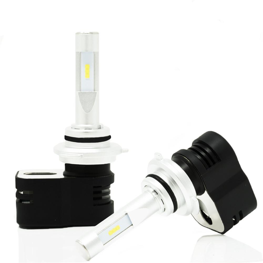 9012 HIR2 LED Headlight Bulbs - 6000K Xenon White Super Bright Replacement for Cars, Trucks, SUVs - Perfect for Night Driving & Foggy Conditions