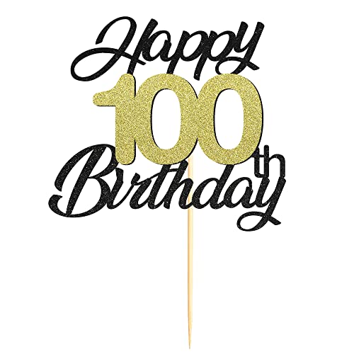 100th Cake Topper