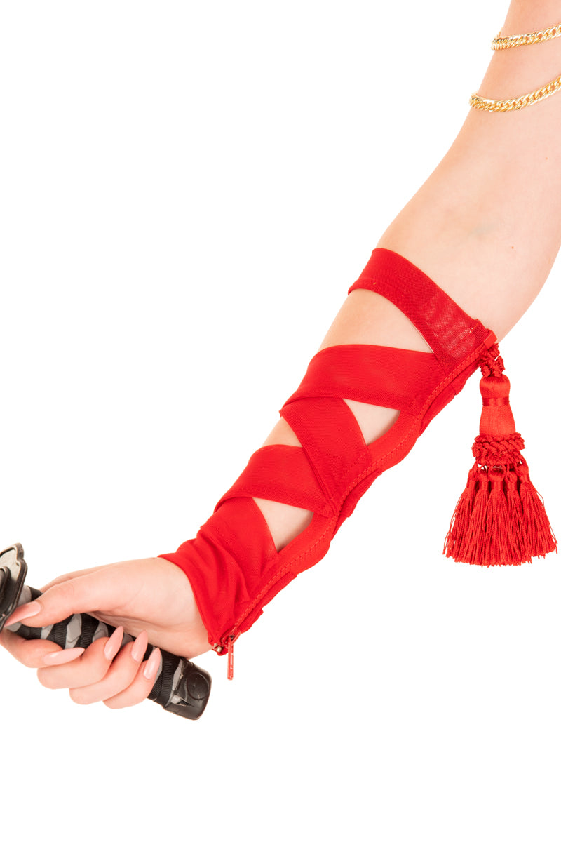 Imperial Warrior Wrap Gauntlet - Medieval Armor Gloves for LARP, Cosplay & Renaissance Fairs - Perfect for Role-Playing, Costume Parties & Historical Reenactments