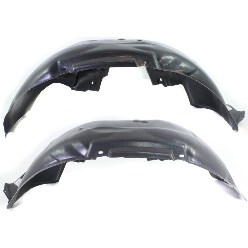 Evan Fischer Front Fender Liners Set of 2 - Compatible with 2007-2009 Kia Sorento, Driver & Passenger Side (KI1249110, KI1248110) | Durable Plastic Wheel Well Covers for Off-Road Protection & Mud Splash Prevention