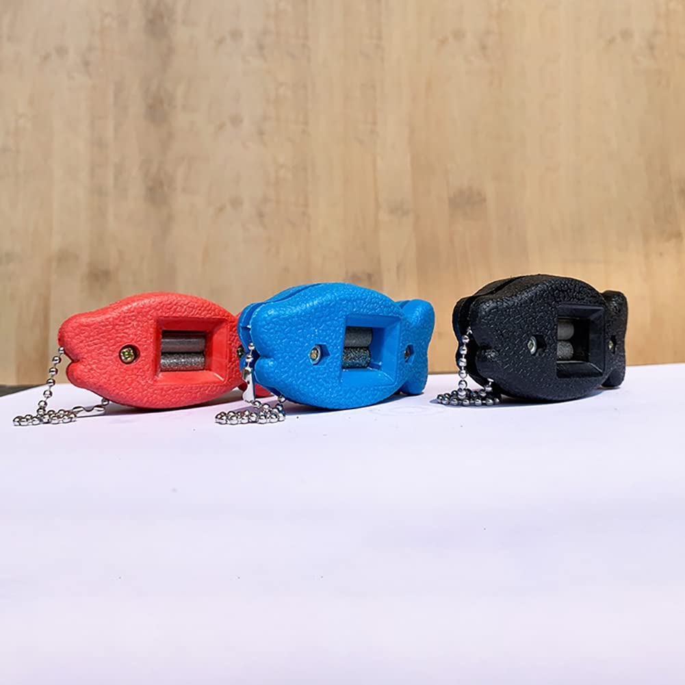 Premium Ice Skate Blade Sharpener Stone - Handheld Skate Sharpening Tool for Figure Skating & Hockey Skates - Professional Edge Maintenance for Smooth Gliding on Ice Rinks