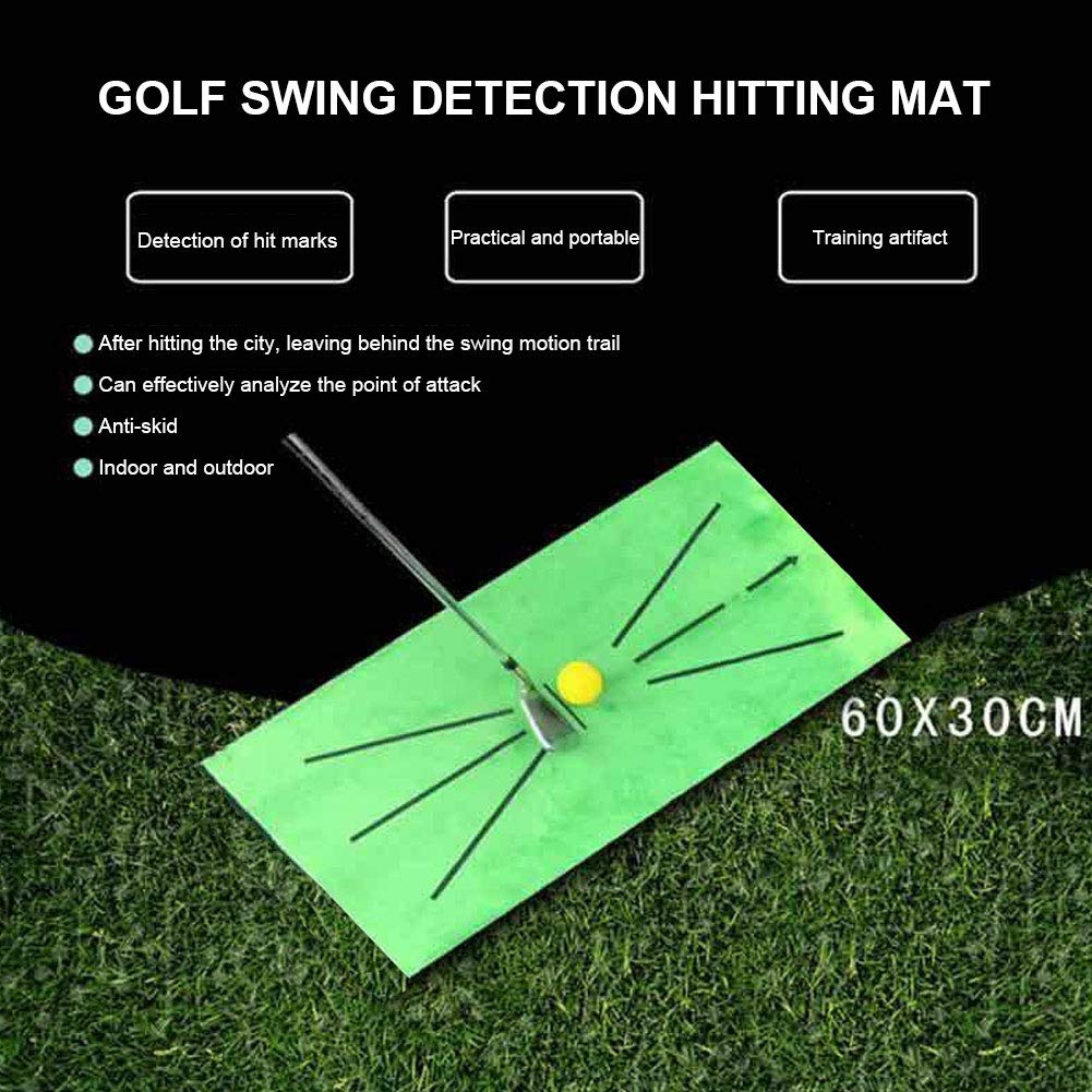 Portable Golf Swing Training Mat 12