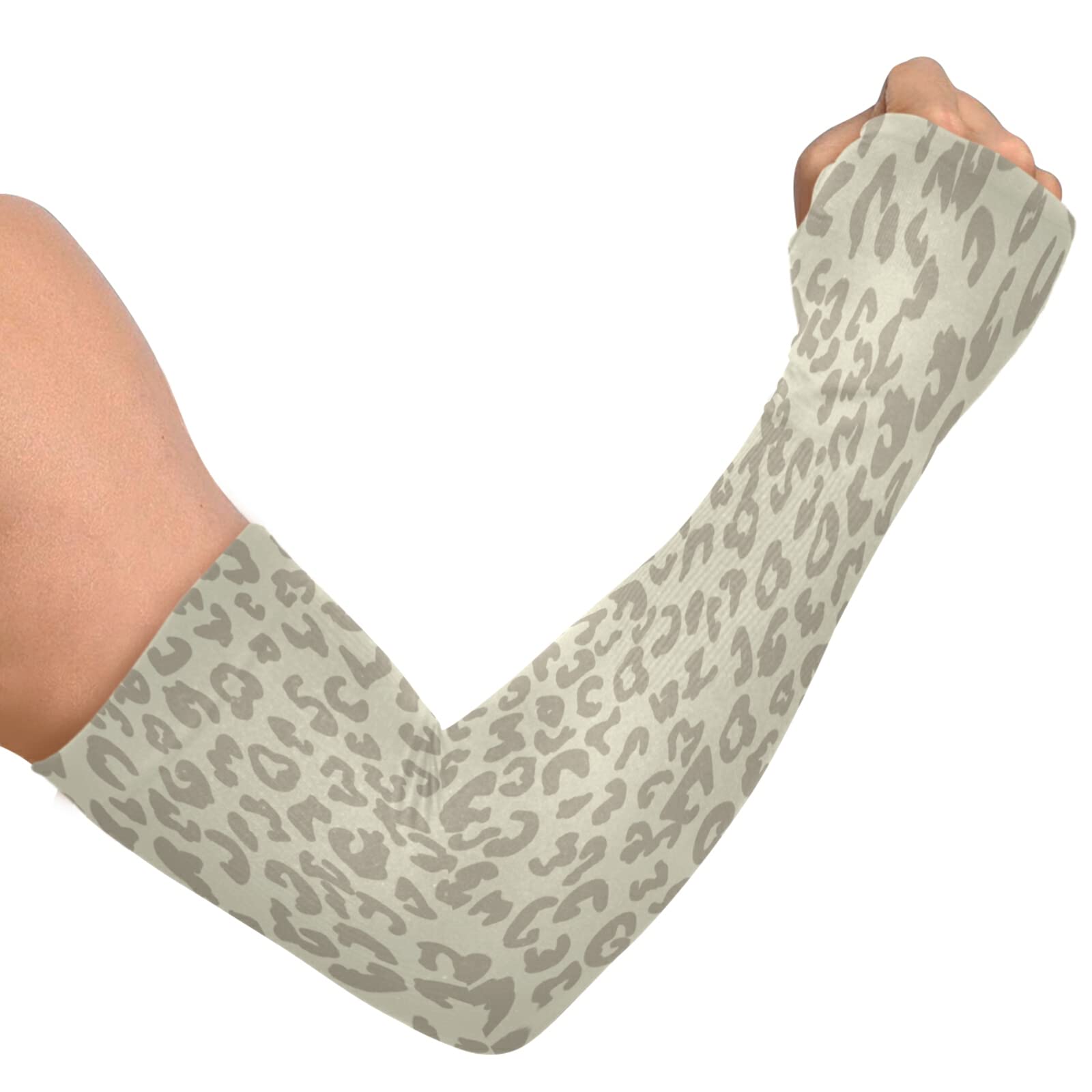 UV Protection Arm Sleeves for Men & Women - Cooling Ice Silk Arm Covers with Thumb Hole - Sun Protection for Fishing, Cycling, Golf & Outdoor Sports