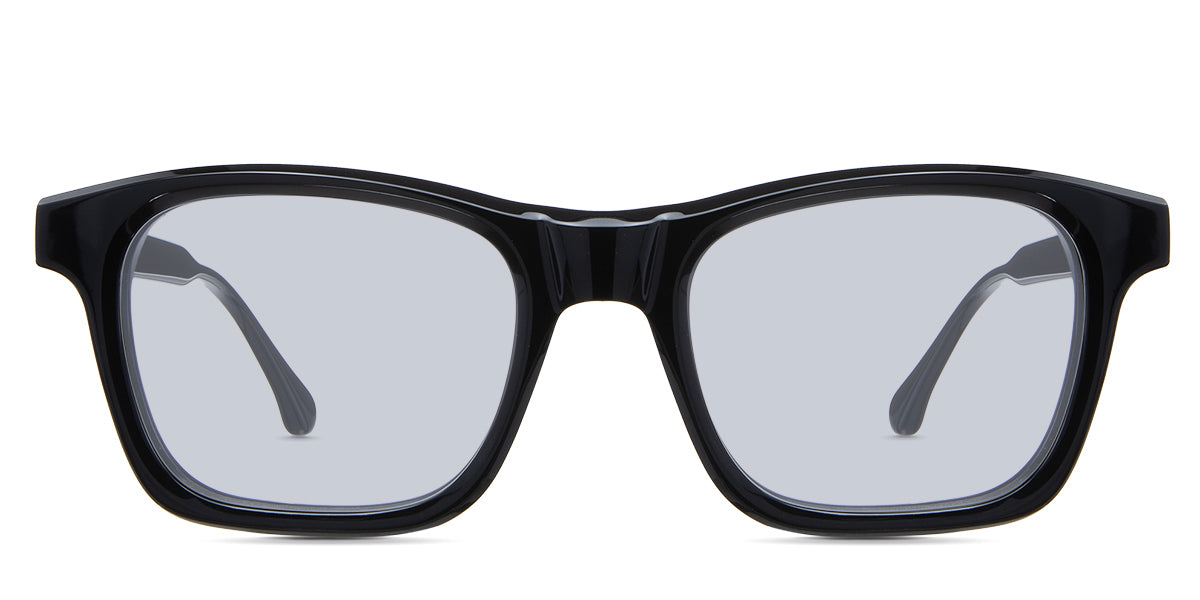 Kace Men's Prescription Tinted Glasses - UV Protection & Blue Light Blocking for Work, Driving & Outdoor Activities