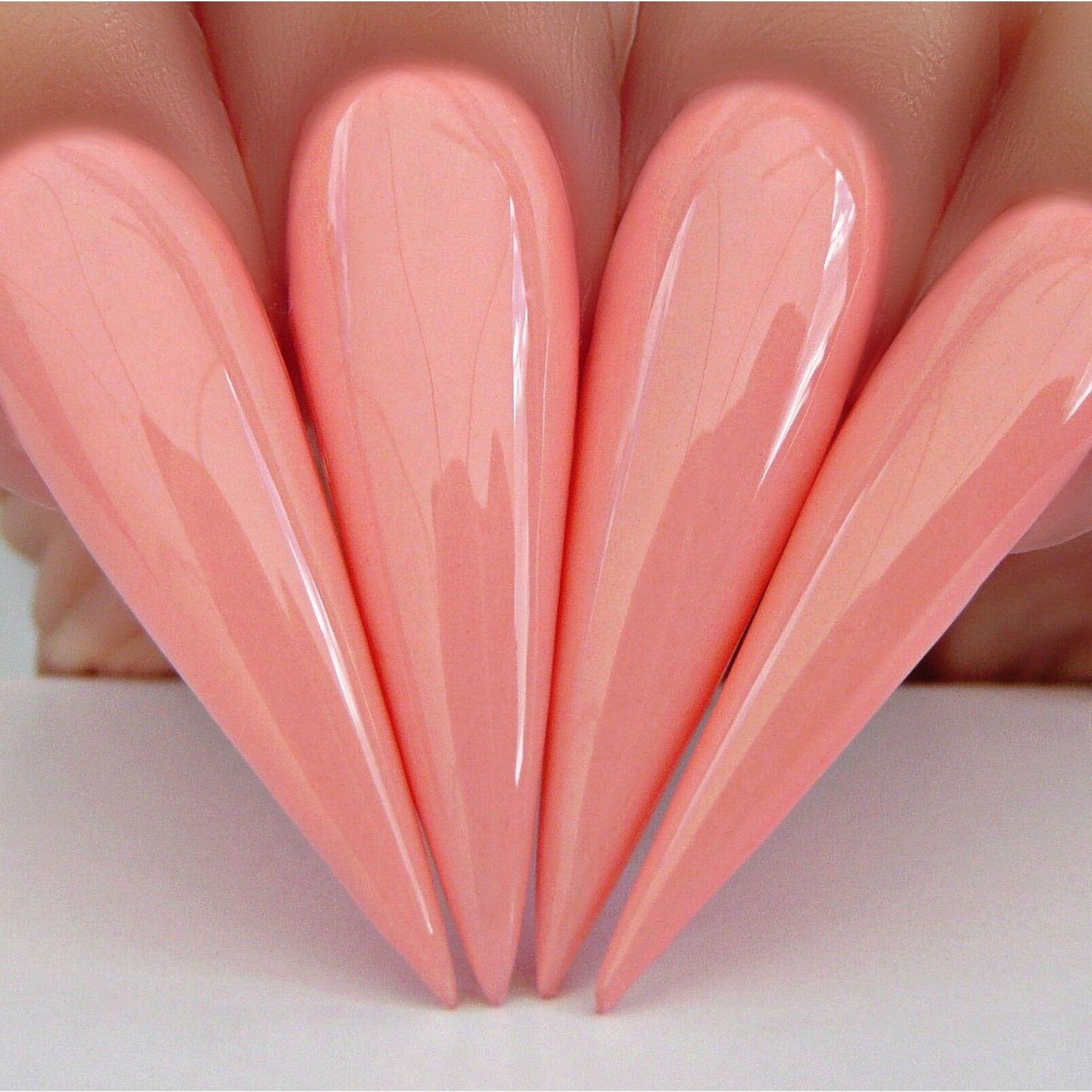 D616 Peach Dip Powder for Nails - Long-Lasting & Easy to Apply Nail Art Kit | Perfect for DIY Manicures, Salons & Special Occasions