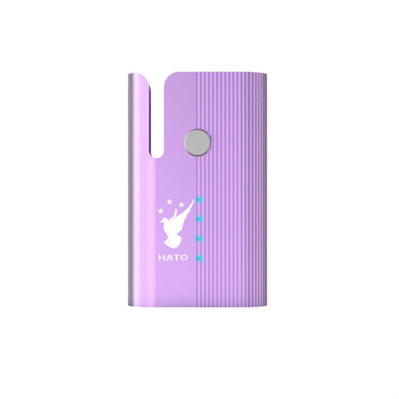 Hato Alumo 510 Thread Cartridge Vape Battery 550mAh Rechargeable - Compatible with Most 510 Vape Cartridges | Perfect for Discreet & Portable Vaping On-The-Go