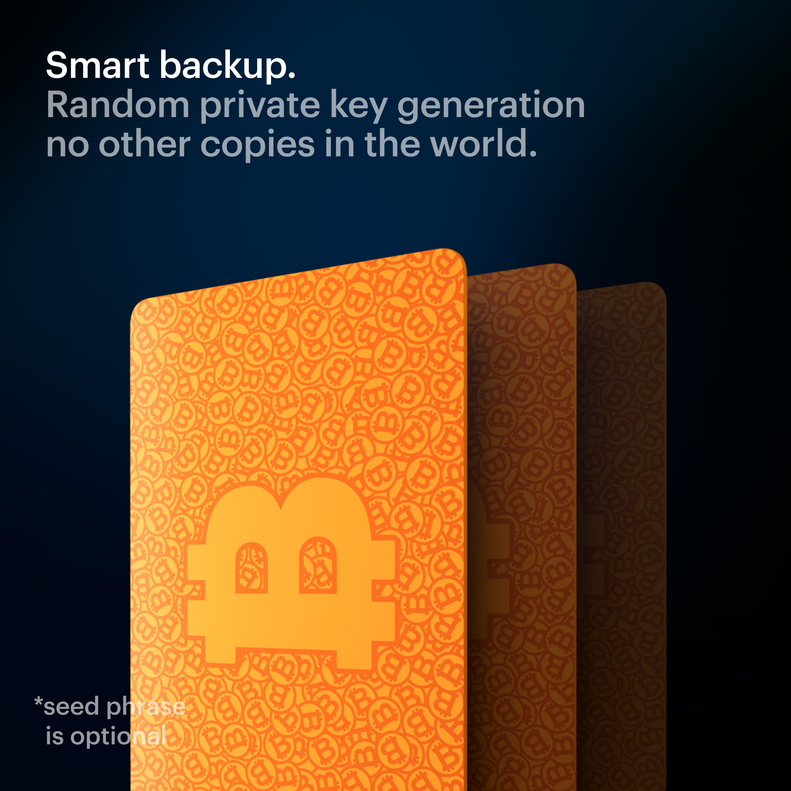 Secure Crypto Wallet for Bitcoin & Digital Assets - Blockchain Storage & Cold Wallet for Safe Transactions | Perfect for Online Shopping & Investment