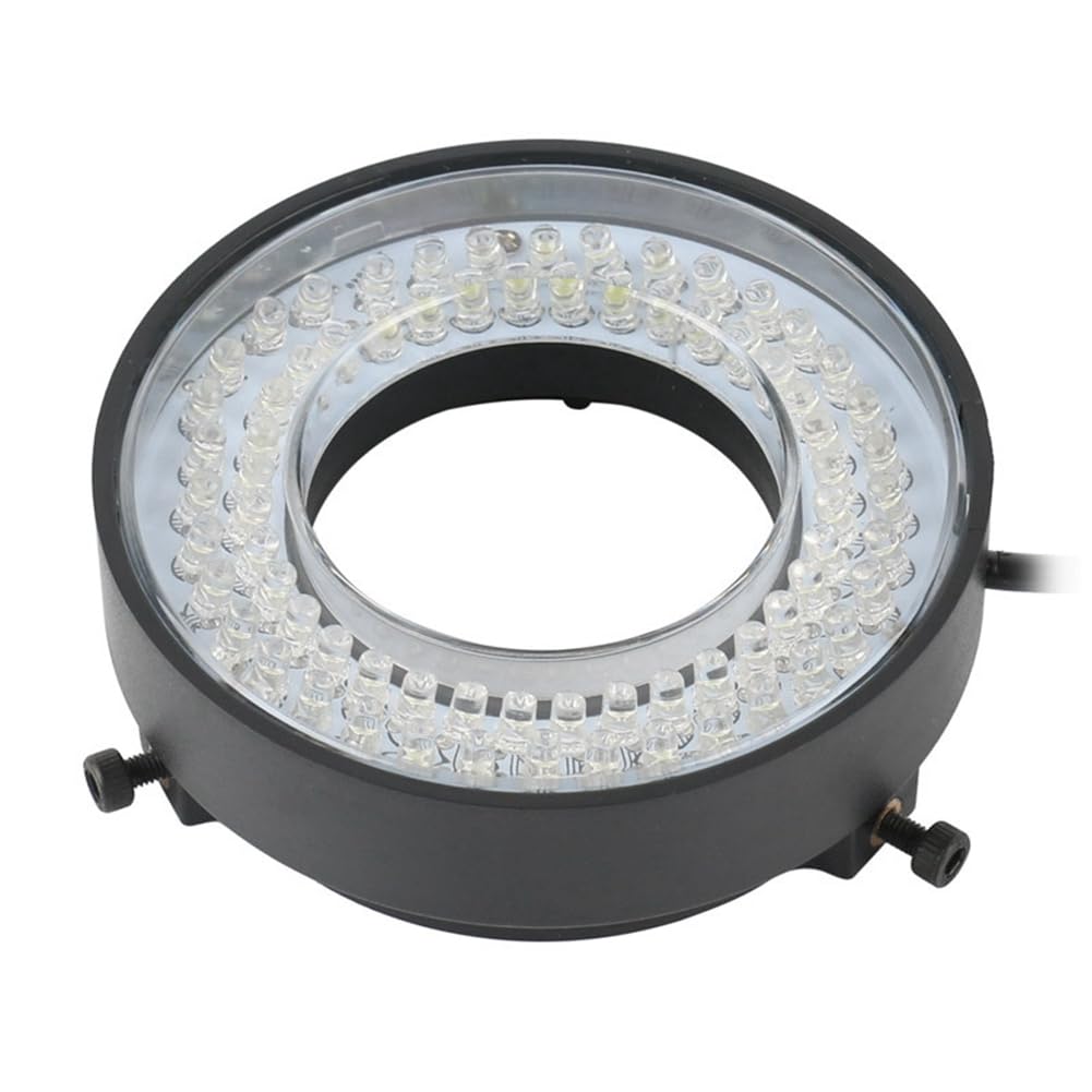 LED Ring Light for Microscope - Adjustable Illuminator Lamp with Easy Installation for Industrial Microscopes & Camera Use | Perfect for Lab Research, PCB Inspection & Biological Observation