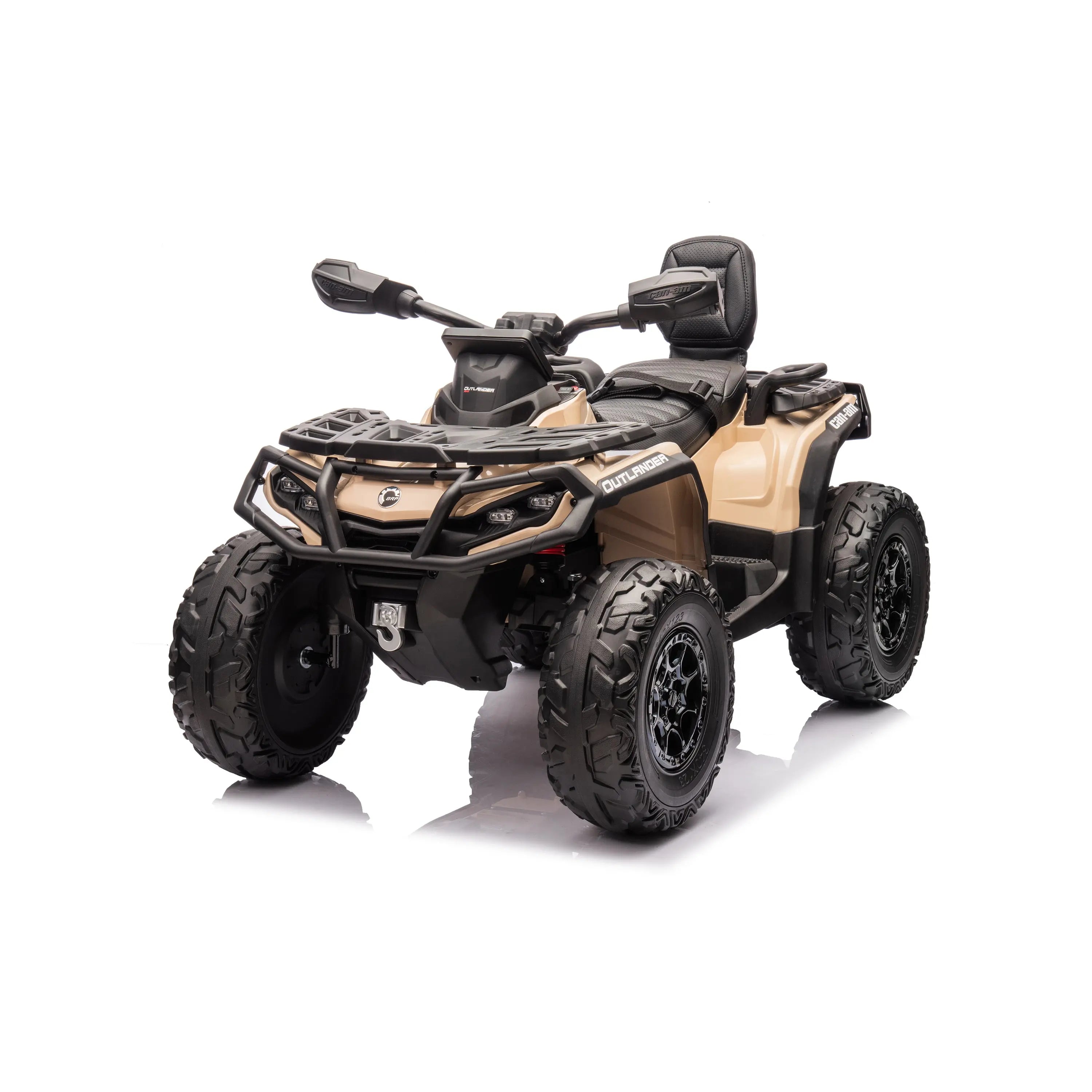 Can Am Outlander 24V Kids Ride On ATV - 2 Seater Electric Off-Road Vehicle for Boys & Girls | Outdoor Adventure, Backyard Play & Trail Riding Toy
