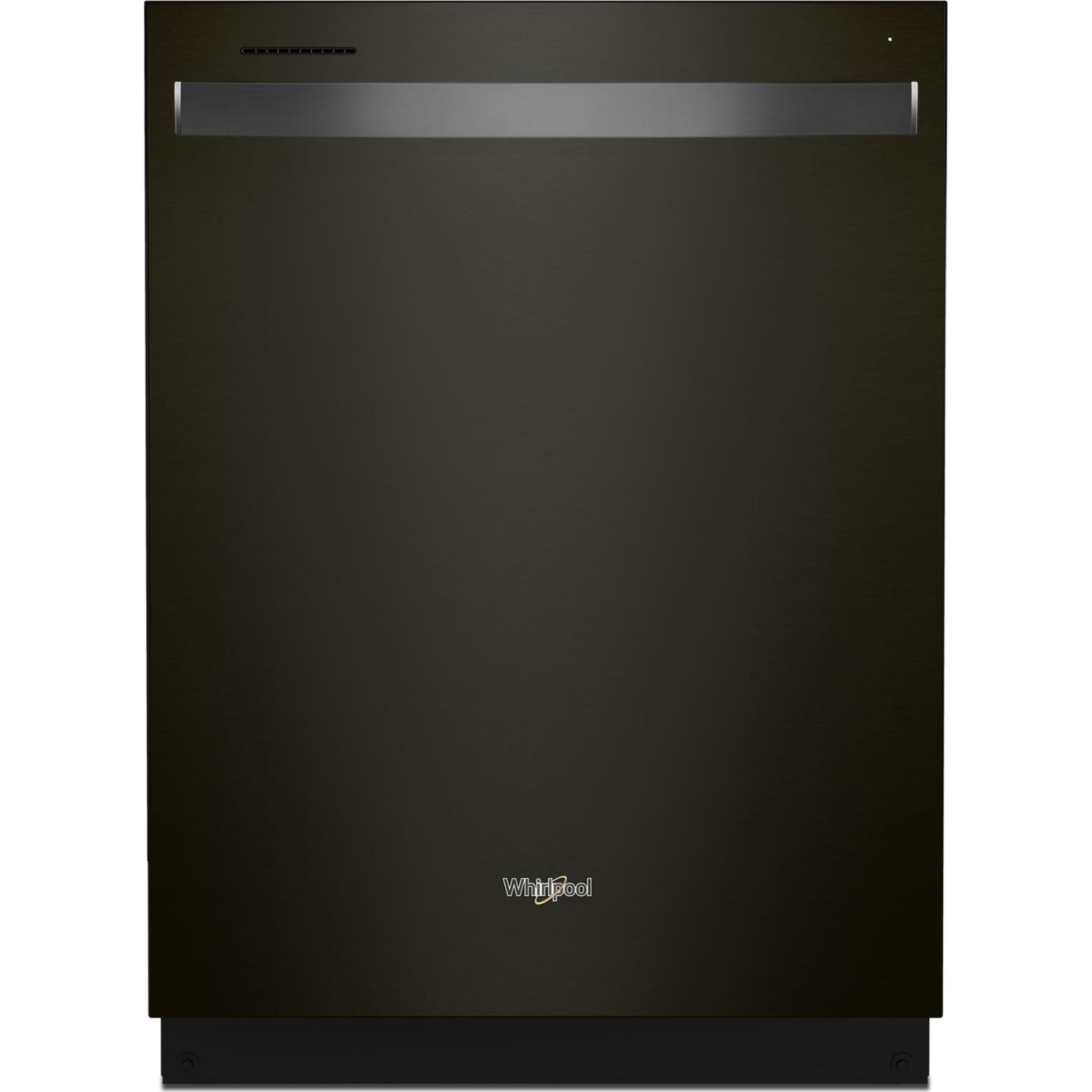 Whirlpool WDT750SAKV Stainless Steel Tub Dishwasher with Print Resist Finish - Black Stainless Steel - Perfect for Modern Kitchens & High-Traffic Homes