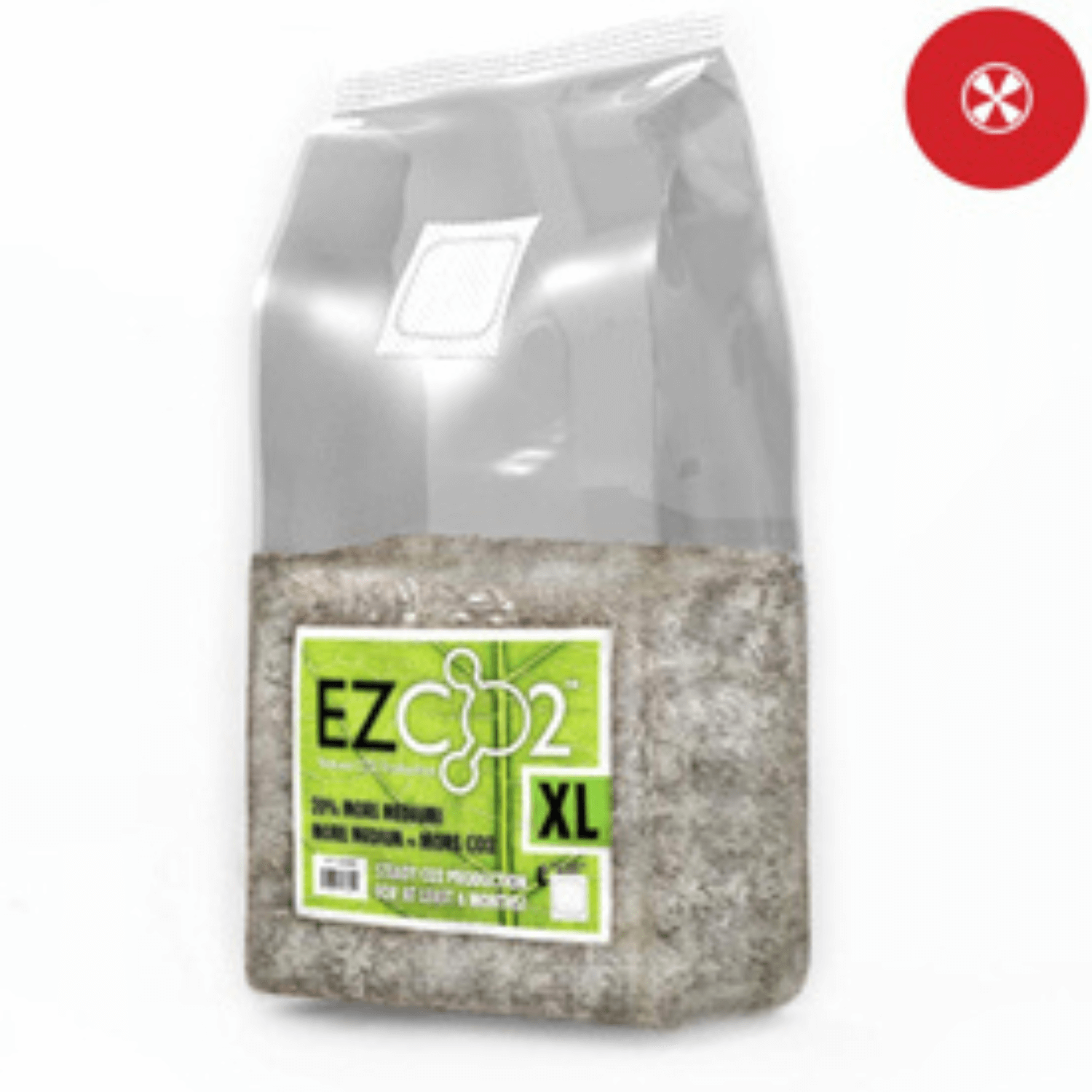 EZ CO2 XL Delay Activated CO2 Producing Mushroom Bag - High Yield CO2 Generator for Indoor Plant Growth, Hydroponics & Mushroom Cultivation - Perfect for Grow Tents, Greenhouses & Horticulture