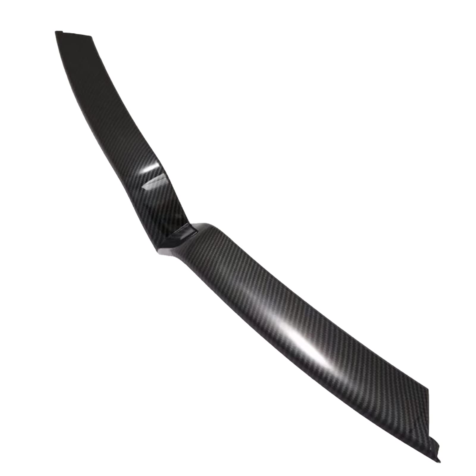 ABS Imitation Carbon Fiber Front Grille Insert Trim for Tesla Model X 2016-2020 - Car Exterior Accessories & Styling Upgrade - Perfect for Car Shows, Daily Driving & Customization
