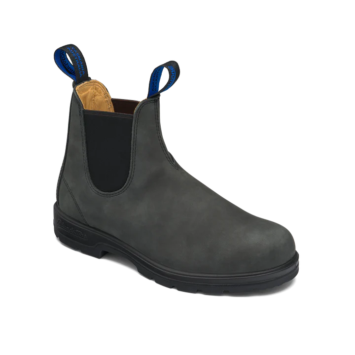 Blundstone 1478 Winter Thermal Boots - Rustic Black Waterproof Leather Chelsea Boots for Men & Women - Perfect for Hiking, Snow & Cold Weather Outdoor Activities