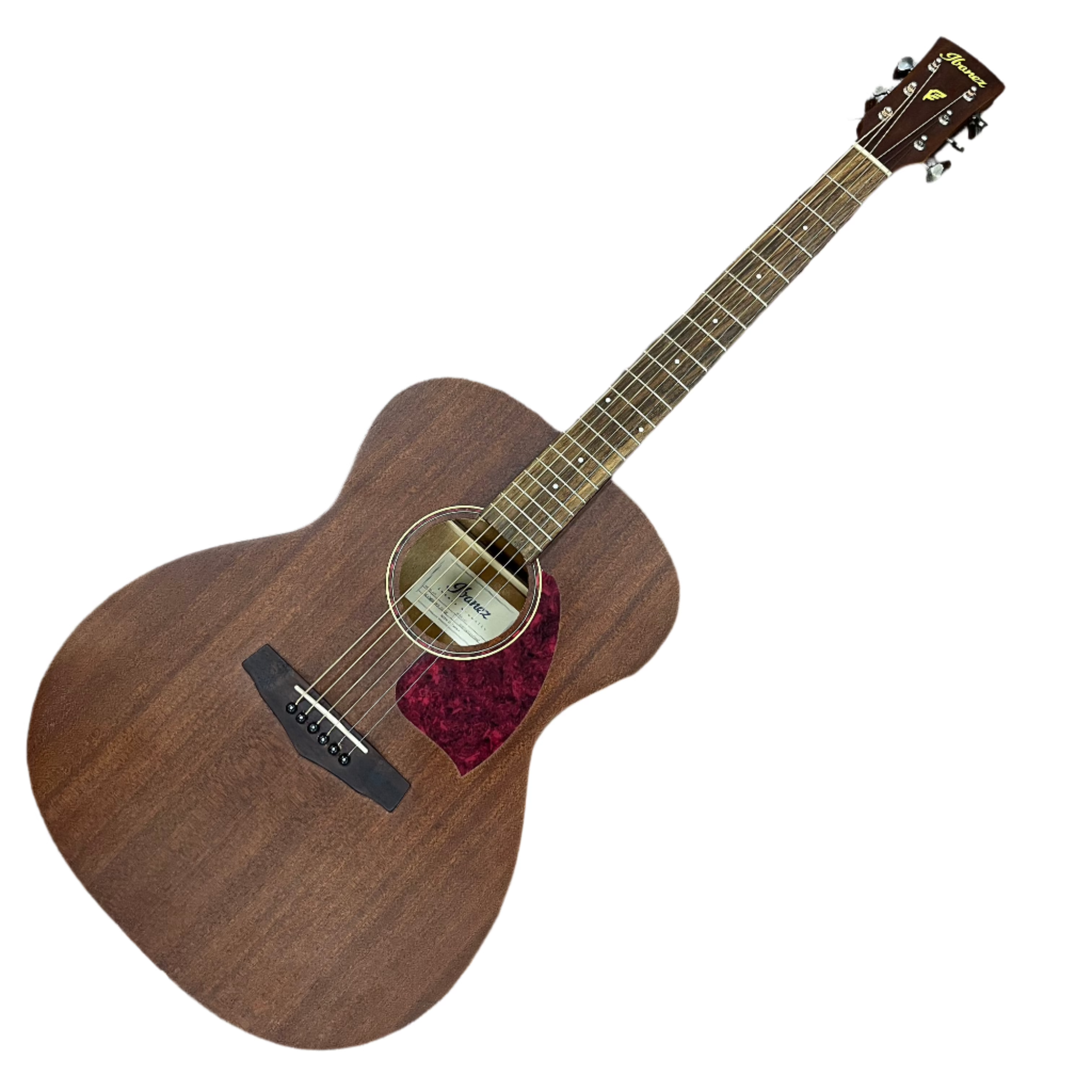 Ibanez PC12MHE Acoustic Electric Guitar - Mahogany Top, Cutaway Design with Onboard Electronics - Perfect for Live Performances & Studio Recording (No Case Included)