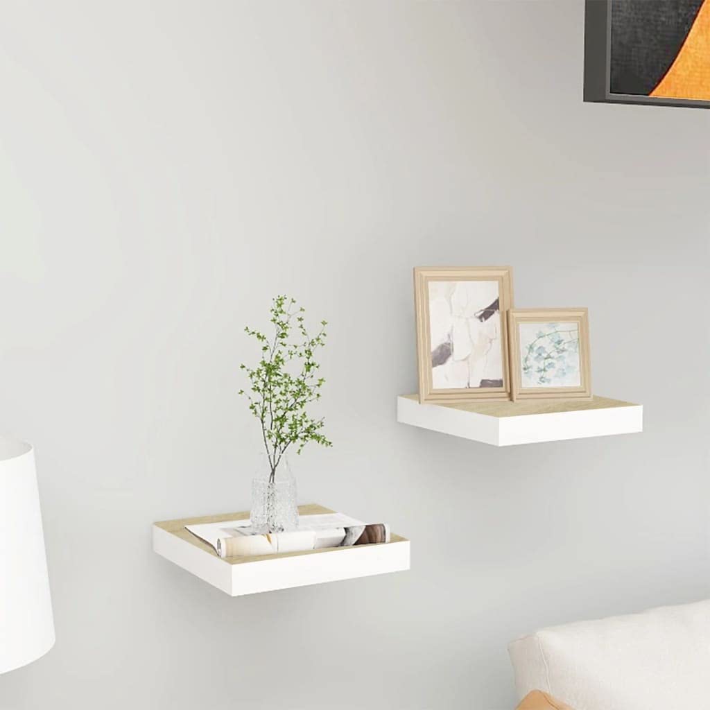 2-Pack Floating Wall Shelves Set - 9.1
