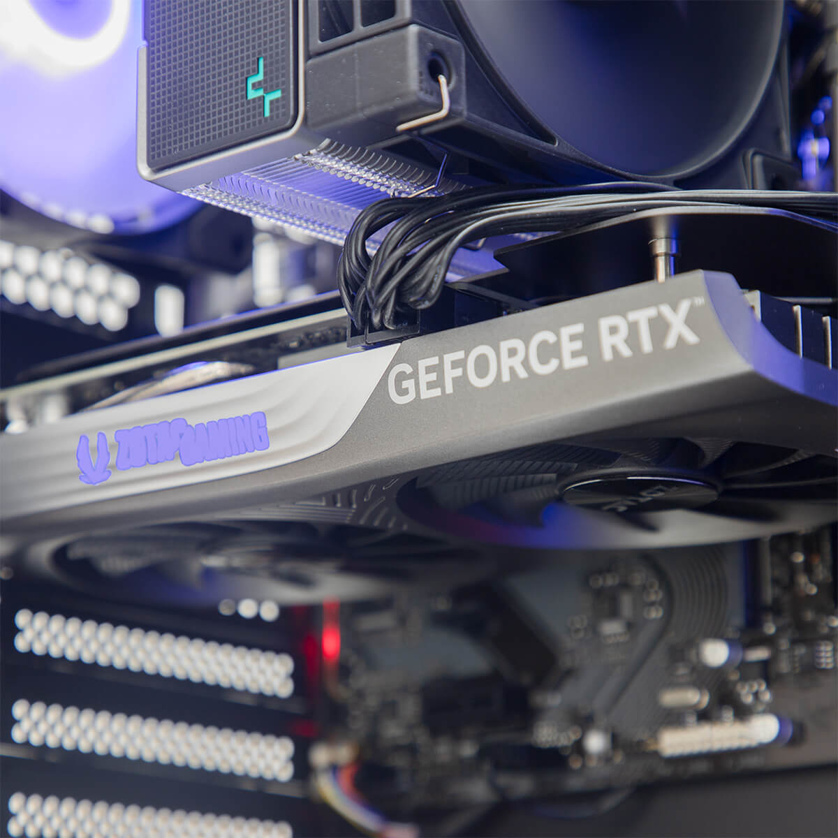 Behemoth RTX 4060 Gaming Desktop PC - Intel Core i5 14400F Processor, 16GB RAM, 1TB SSD - Perfect for 4K Gaming, Streaming & Video Editing