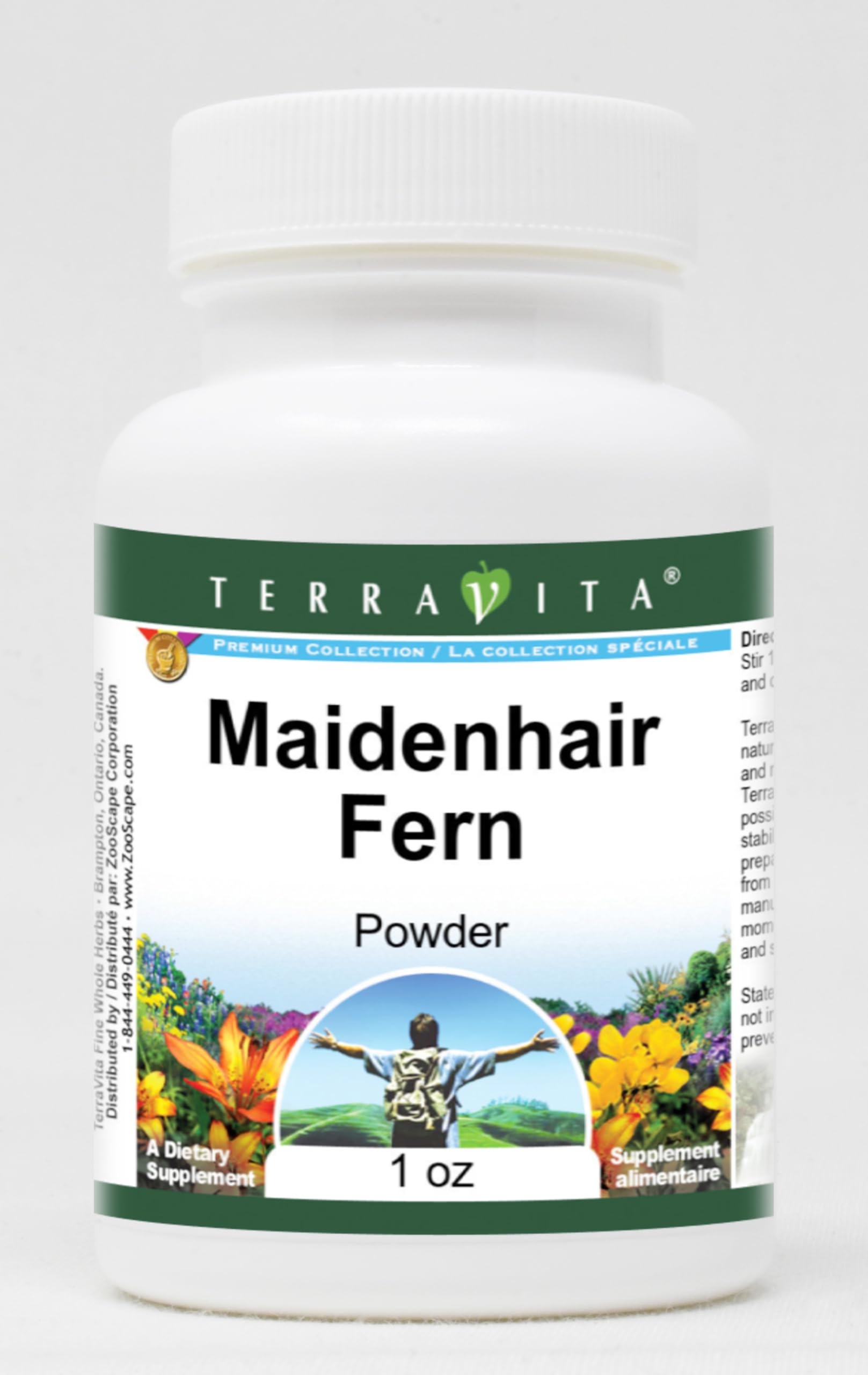 Premium Maidenhair Fern Powder (1 oz, 3 Pack) - Natural Hair Growth Supplement for Stronger, Healthier Hair - Use in Smoothies, Teas & DIY Hair Masks
