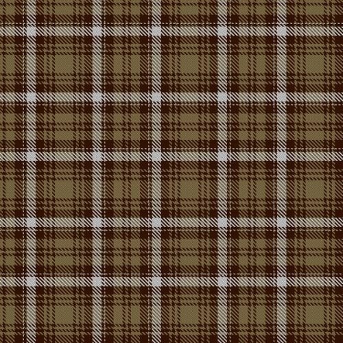 Stylish Brown Tartan Watch Dress for Women - Perfect for Office, Parties, and Formal Events