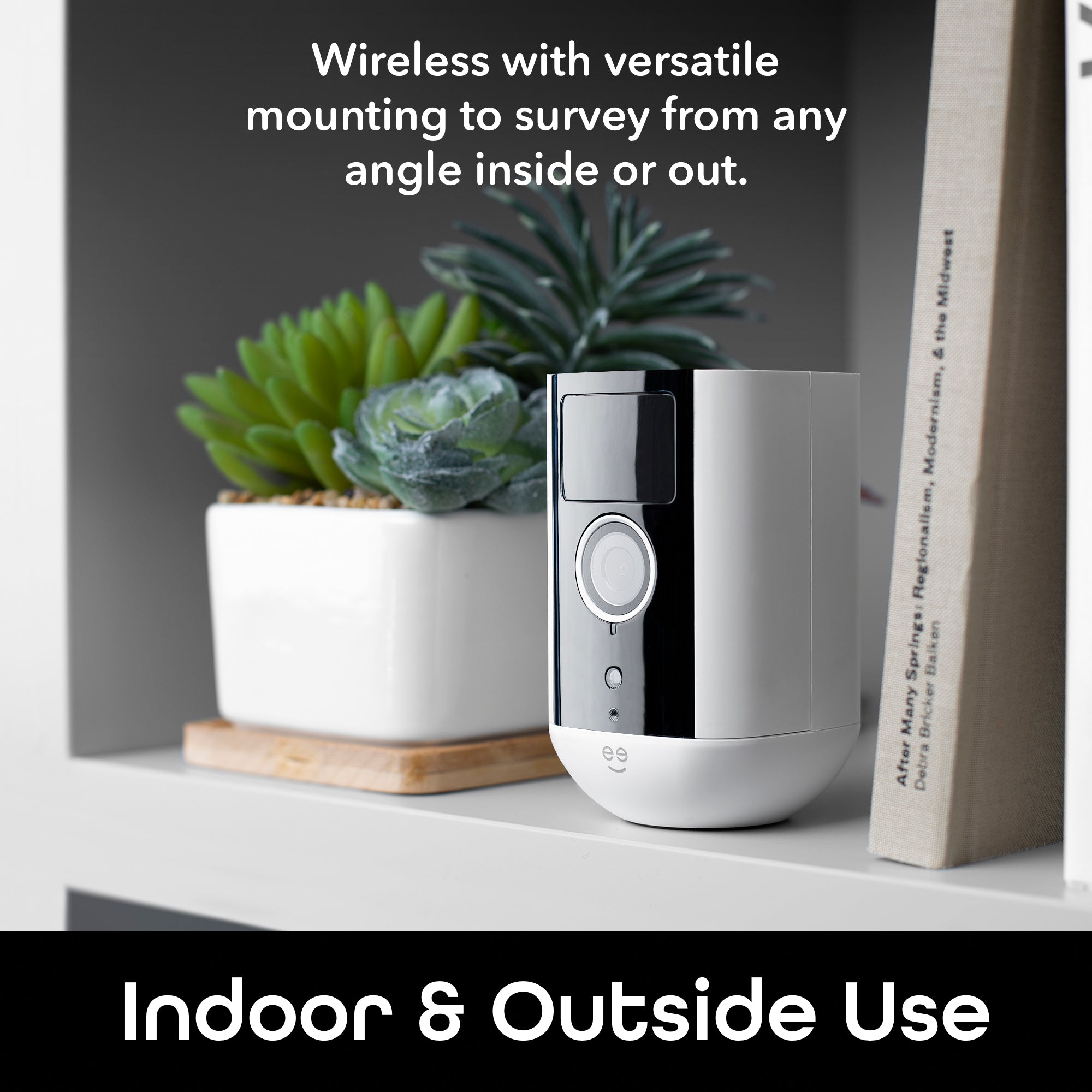 Geeni Freebird Wire-Free Battery Security Camera - Indoor/Outdoor HD 1080p Night Vision, Motion Detection, 2-Way Audio - Perfect for Home, Baby, Pet Monitoring & Outdoor Surveillance