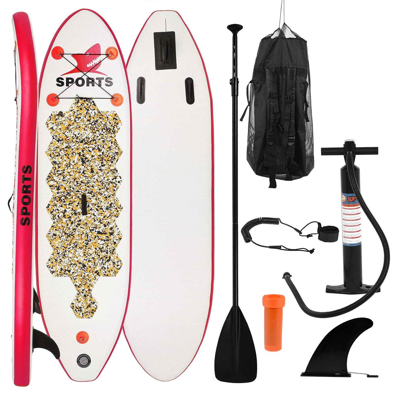 Premium Inflatable Stand Up Paddle Board for Adults - 10'x30