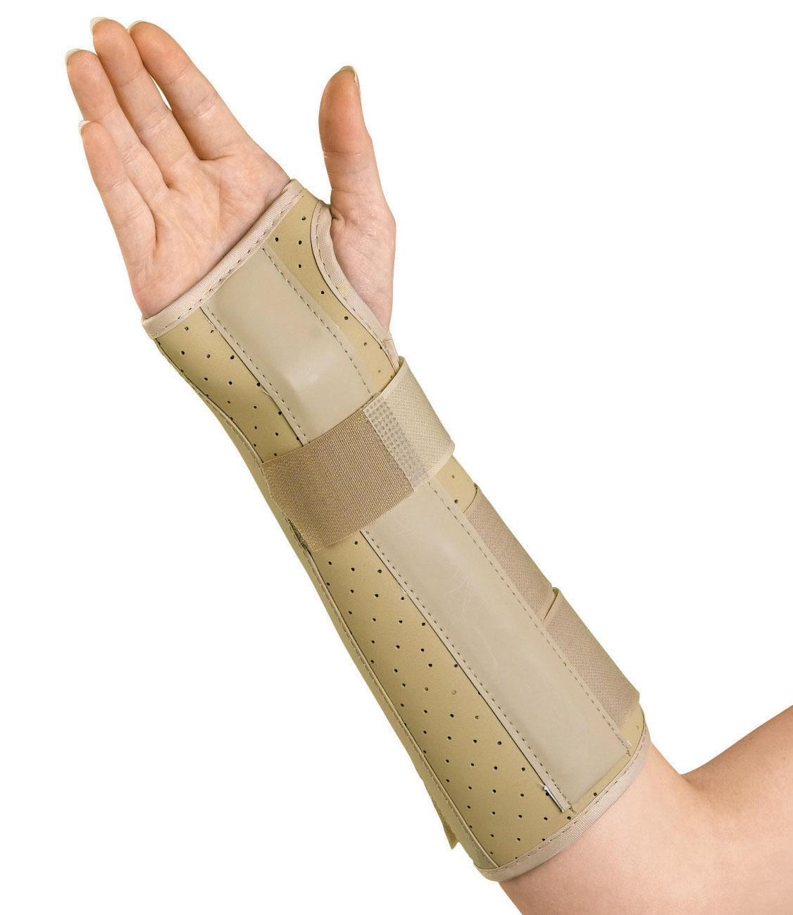 Vinyl Wrist and Forearm Splint Brace for Carpal Tunnel & Tendonitis Relief - Adjustable Support for Typing, Gaming & Sports Injuries