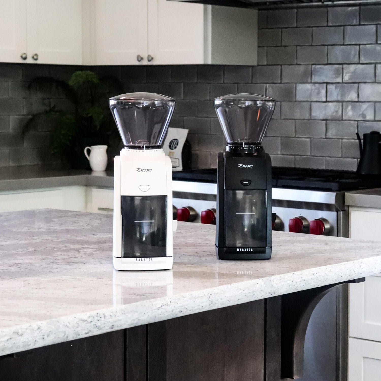 Baratza Encore Conical Burr Coffee Grinder - Premium Electric Coffee Bean Grinder for Espresso, Drip & French Press - White (Perfect for Home & Office Use)