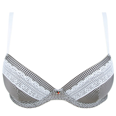 Vichy Citadine Plunge Contour Bra - Anti-Slip & Supportive Push Up Bra for Women | Perfect for Everyday Wear, Work & Special Occasions