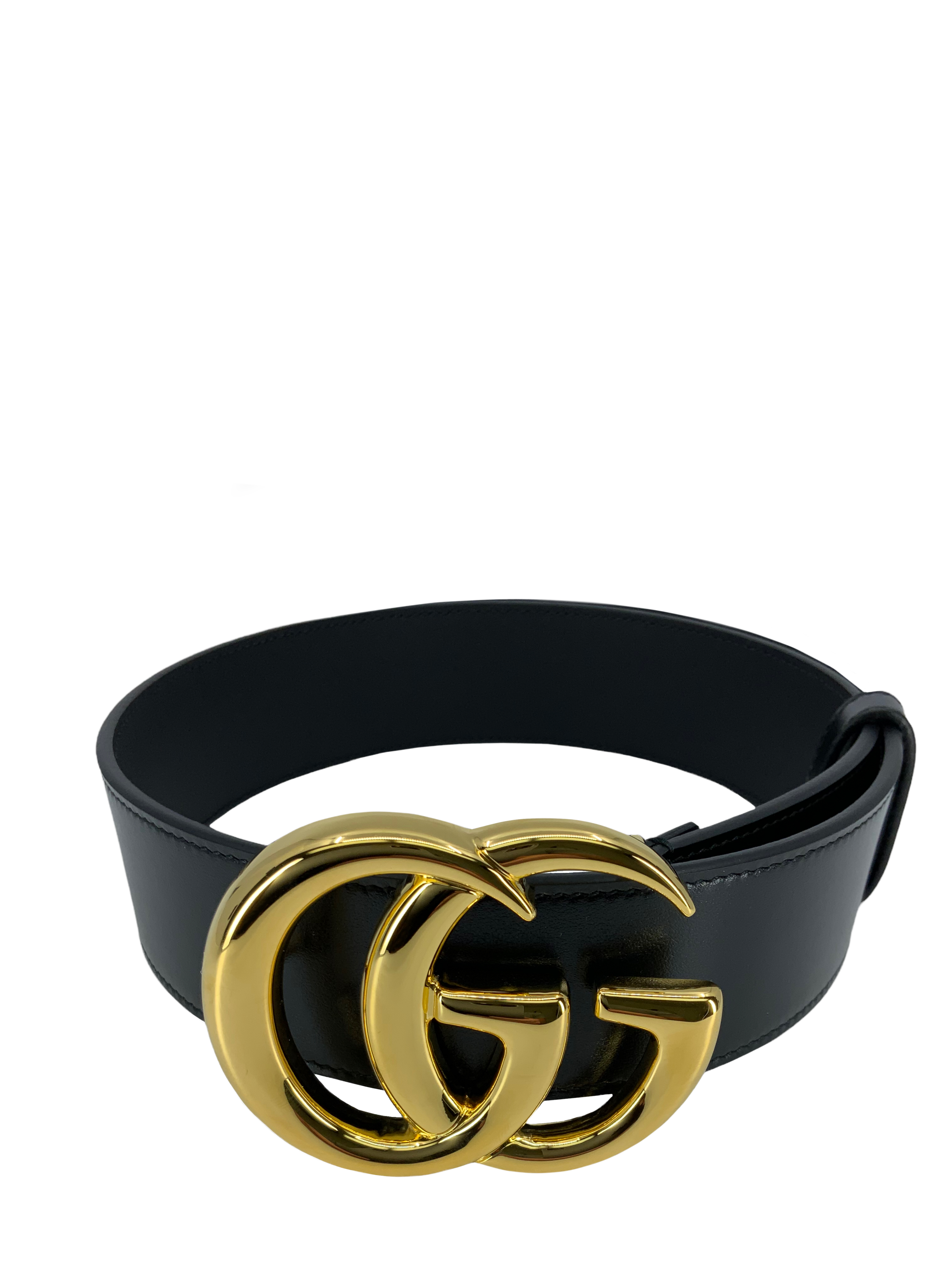Authentic GUCCI GG Marmont Leather Belt - Size 80 (32