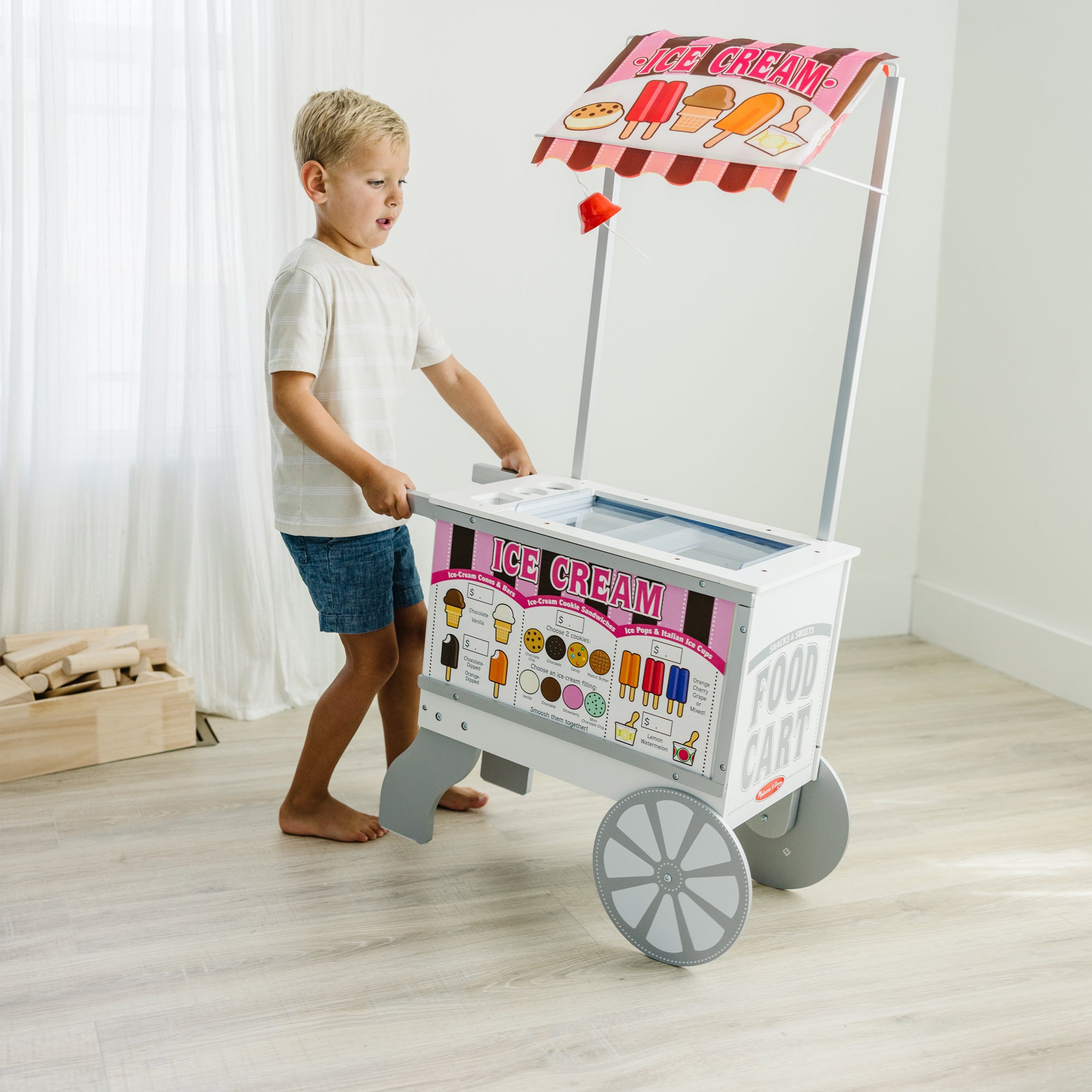 Delicious Snacks & Sweets Food Cart - Perfect for Parties, Events, and Street Food Lovers
