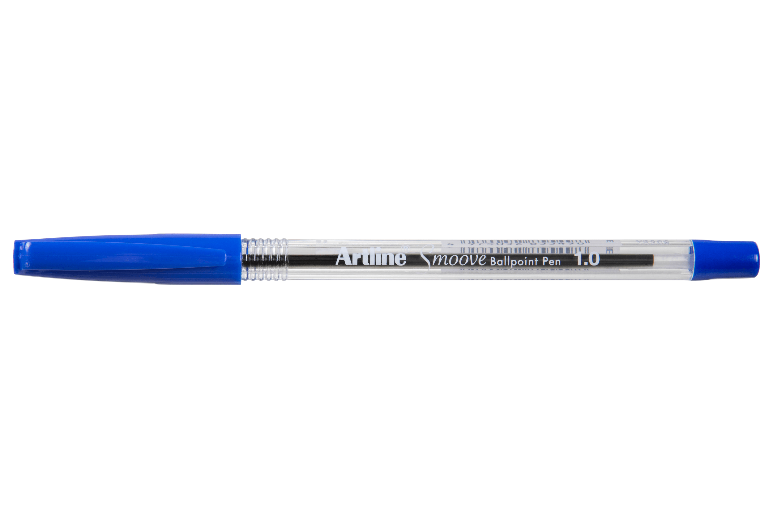 Artline Smoove Ballpoint Pens - 12 Pack Blue Ink Pens for Smooth Writing - Perfect for Office, School & Note Taking