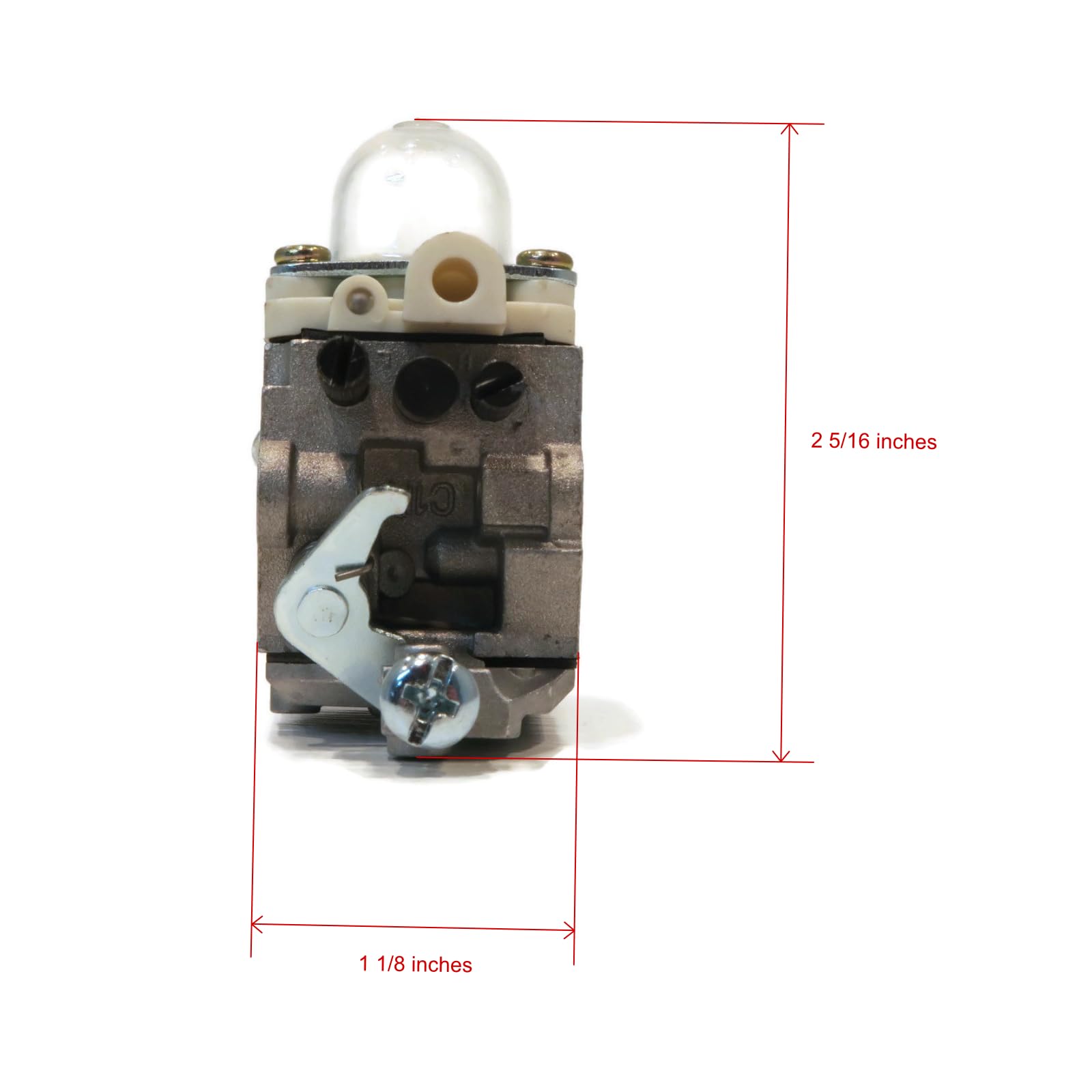 Echo PB403, PB403H, PB403T, LBB4200 Blower Carburetor Kit with Gaskets & Primer Bulb – Compatible Replacement Part for Leaf Blowers & Yard Maintenance