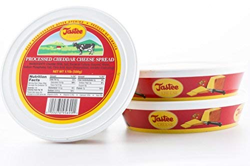 Delicious Cheddar Cheese Singles - Perfect for Sandwiches, Burgers & Snacking - High-Quality Tastee Cheese Slices (12 Pack)